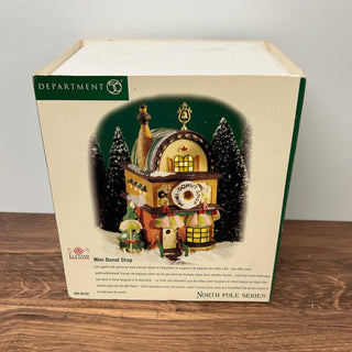 Dept. 56, North Pole Mini Donut Shop