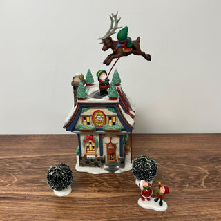 Dept. 56, Santa's Reindeer Rides Set
