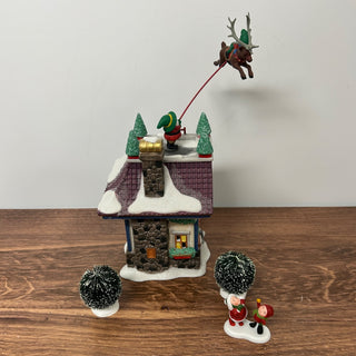 Dept. 56, Santa's Reindeer Rides Set