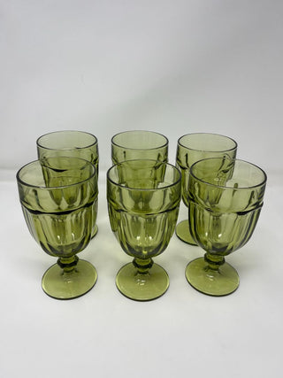 MCM Libbey Darutuff Goblets ( set of 6 )