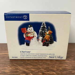 Dept. 56, Is that Frosty?