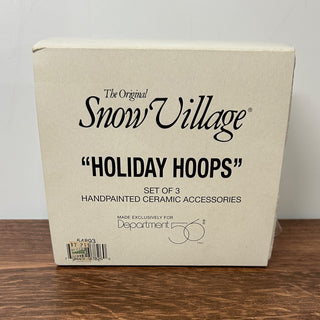 Dept. 56  Holiday Hoops, 3 piece Set