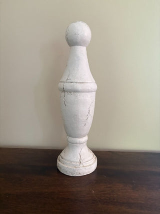 wooden finial