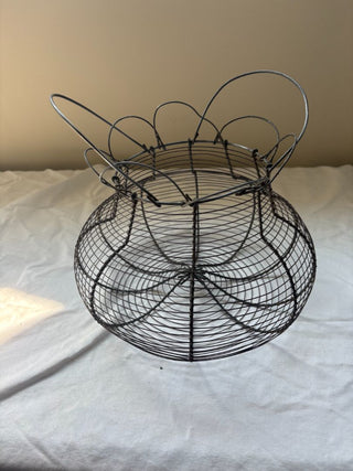 wire egg basket large