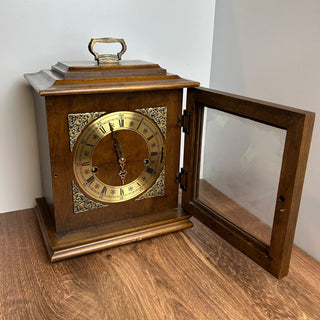 Elgin Westminster 3 Chime Mantel Clock (10Wx14Hx8D)