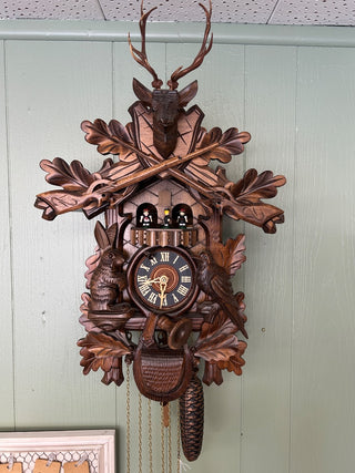Black Forest Wooden Cuckoo Clock