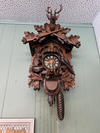 Black Forest Wooden Cuckoo Clock