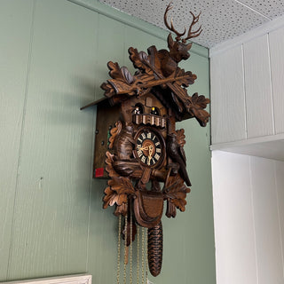 Black Forest Wooden Cuckoo Clock