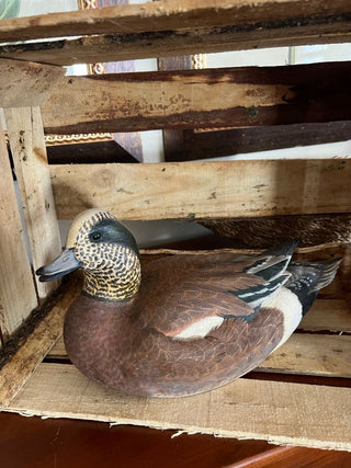 Hadley Collection Wood Carved Duck Decoy