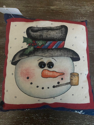 Small Snowman Pillow-Man
