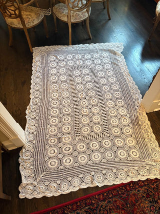 Lace tablecloth large