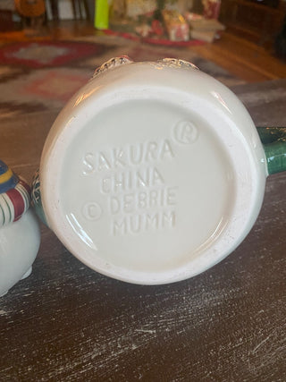 Snowman Teapot-Sakura China-Debbie Mumm