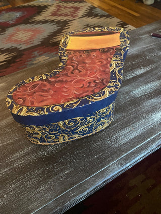 Stocking Decorative Cardboard Box