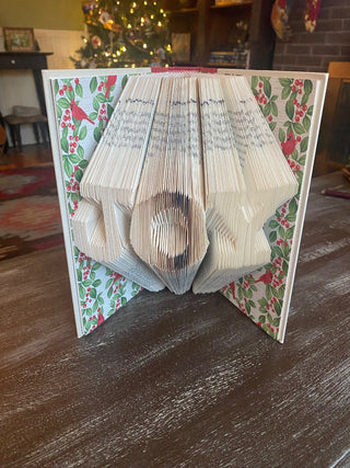 Folded Book - JOY w/cardinals cover page