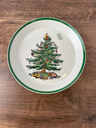 Spode 10" Christmas Tree Dish Plate S3324
