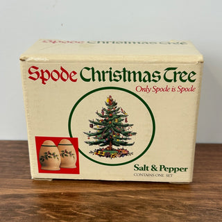 Spode Salt & Pepper Set