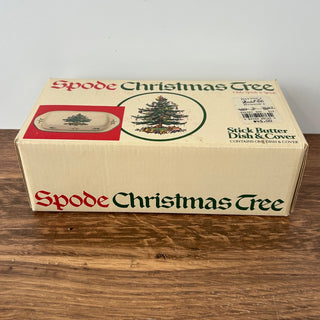 1990s Spode Butter Dish with Cover