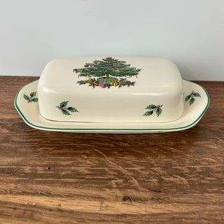 1990s Spode Butter Dish with Cover