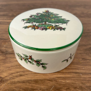 Spode Covered Round Box with Lid