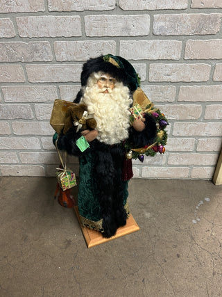 1994 Signed Lynn Haney Tannenbaum Father Christmas