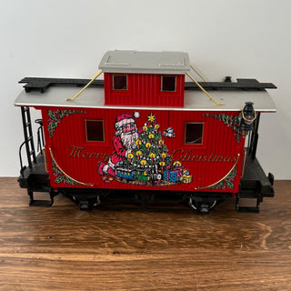 LGB #44650 Merry Christmas Caboose Train Car 14Wx6Dx8H