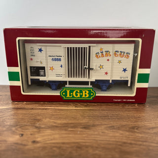 LGB #4036 Circus Train Car 14Wx6Dx7H