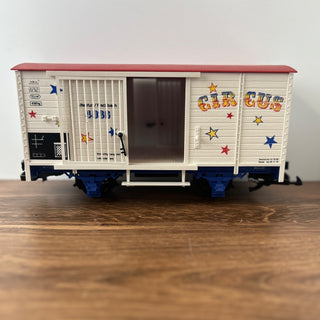 LGB #4036 Circus Train Car 14Wx6Dx7H