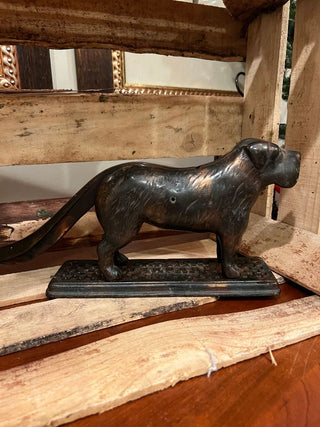 Antique Cast Iron Dog Nutcracker by Harper Supply Co., Chicago