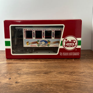 LGB #37077 2004 Christmas Train Passenger Car 14Wx6Dx7H