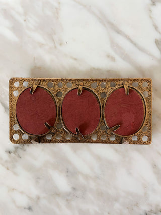 Brutalist-Style Triple Picture Frame