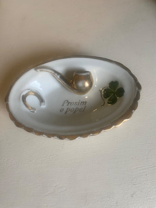 Vtg Pipe Ashtray-by Gloria from Czechoslovakia