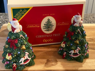 Spode Christmas Tree Salt & Pepper Shakers