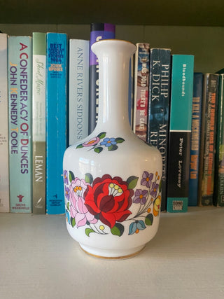 Kalocsa Hand Painted Vase-Hungary-0191-ty