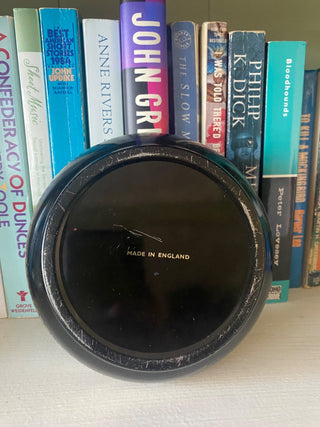 Vtg English Embossed Floral Tin-ty