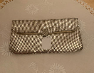 Whiting & Davis Silver Mesh Purse