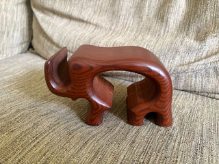 wooden elephant