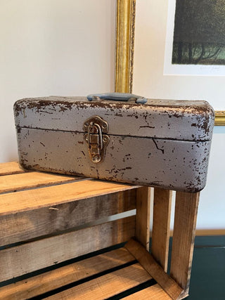 Vintage Metal Tool Box