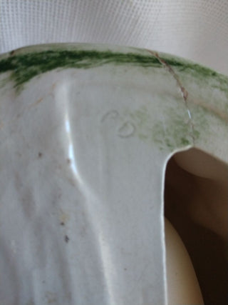 White Elephant Planter Vase Trinket Holder 8"x6"x5.5"