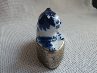 Cat Trinket box 3"x3.5"