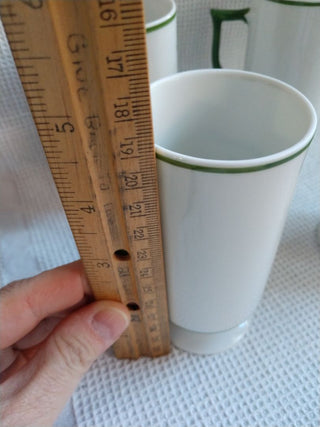 Set Of 4 Irish Coffee Mini Mugs Bone China ?  4.5" x 2.5"