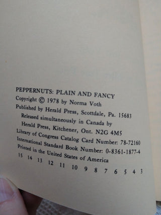 Peppermints Plain and Fancy 1978