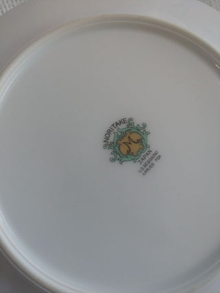 7 Vintage Noritake China Bread & Butter Plates Pattern N154 Circa 1933 Japan