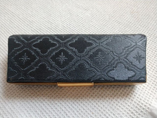 Vntg Woman's Eye Glass Case  Smokey Blue