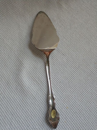 Cake Server - Seasons Greetings Silver Plate