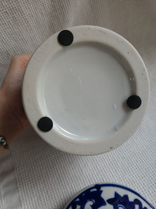Chinese Blue & White Jar w/ Lid