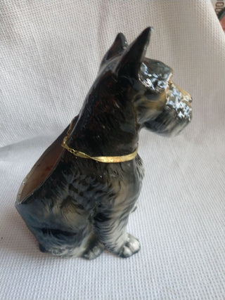 Vntg USA Terrier Flower Pot / Vase