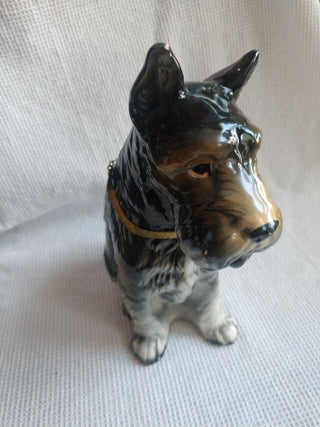 Vntg USA Terrier Flower Pot / Vase