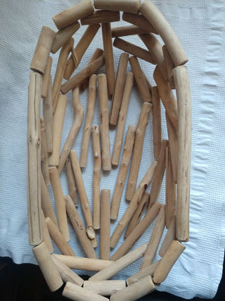 Coastal Beachy Oval Basket