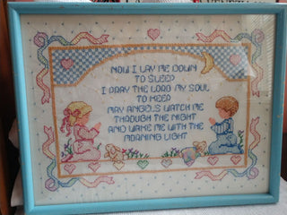 Sampler Now I lay me down to sleep