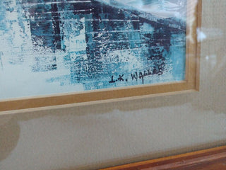 Print France "The Seine & Pont Neuf" by Luc Walles